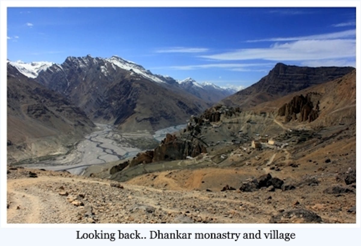 Dhankar Lake Trek Monastry and Village - Indiahikes Archives