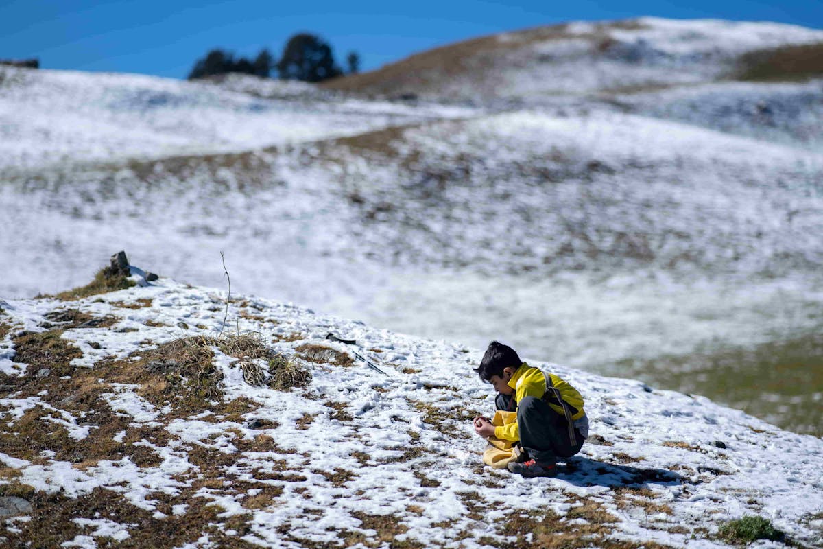 Dayara Bugyal - Children and Nature - Vishnu Sivanandan - Indiahikes