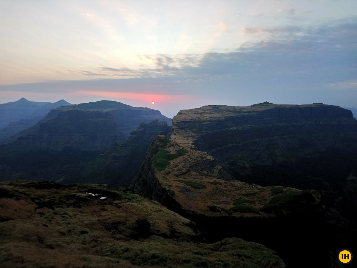 AMK Trek - The sunrise from Madangad is a treat to watch! - Indiahikes - Nitesh Kumar