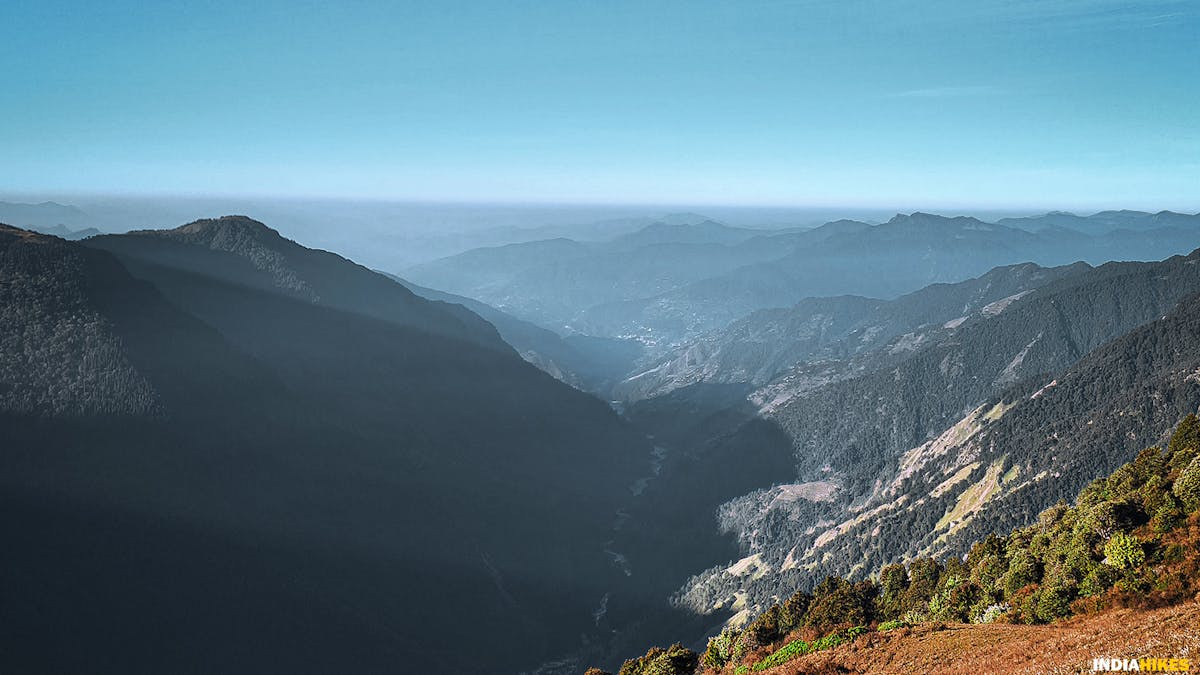 Valley view, madmaheshwar trek, buda madmaheshwar trek, treks in Uttarakhand, Uttarakhand treks, Indiahikes, madhya maheshwar temple