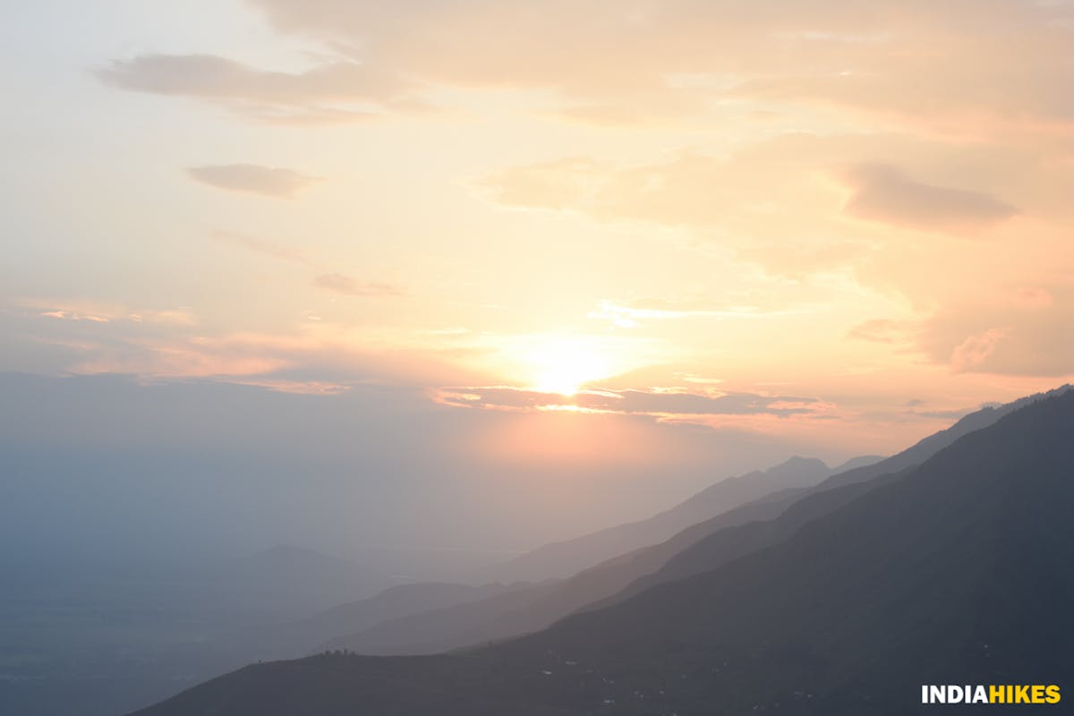 Sunset - Mamneth Top Trek - Indiahikes - Saliyah Ahmad