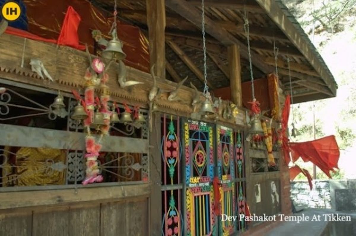 Dev Pashakot Temple At Tikken