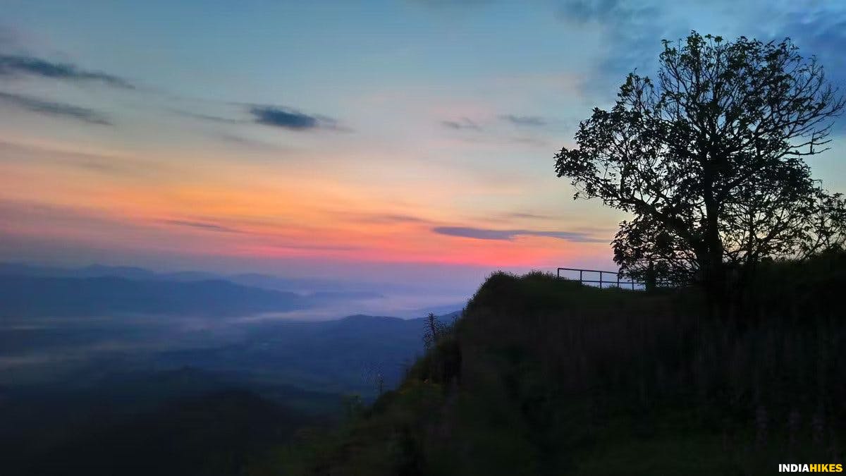 Sunrise, Rajgad Fort, Treks near Pune, Sahyadri treks, Trekking in Maharashtra, Indiahikes