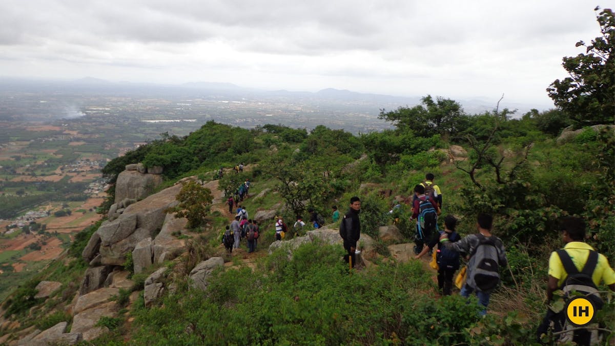 Nandi One, Brahmagiri - Descent from the summit of Nandi One - Indiahikes - Suhas Saya