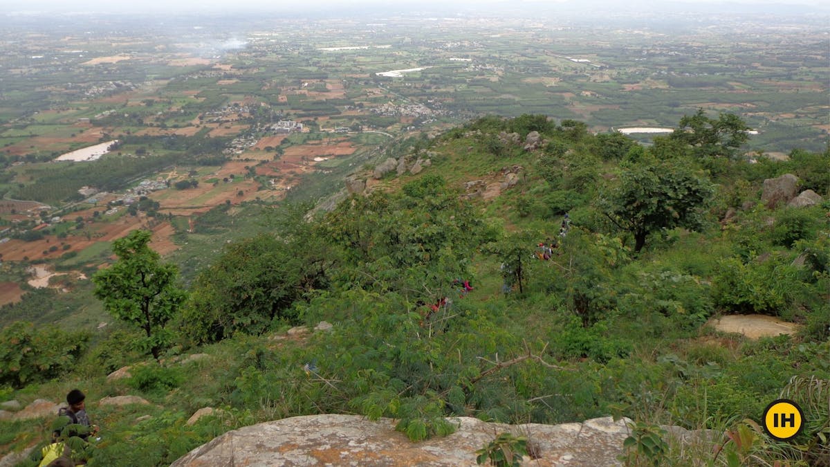 Nandi One, Brahmagiri - Descent from the summit towards the U-Turn of Nandi One - Indiahikes - Suhas Saya