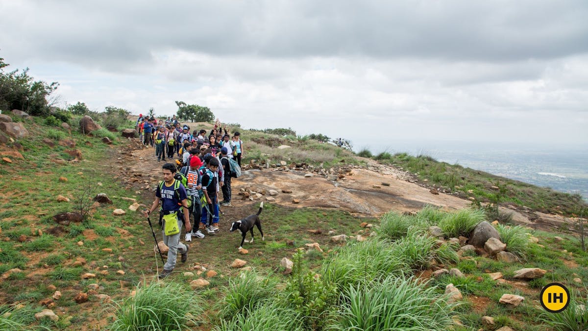 Nandi One, Brahmagiri - Indiahikes - Starting the descent from the summit of Nandi One - Indiahikes - Harikrishnan