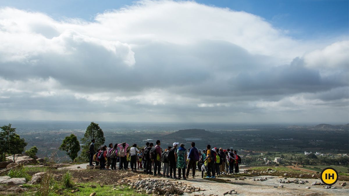 Nandi One, Brahmagiri - Indiahikes - View from the saddle on the Nandi One trek - Indiahikes - Harikrishnan