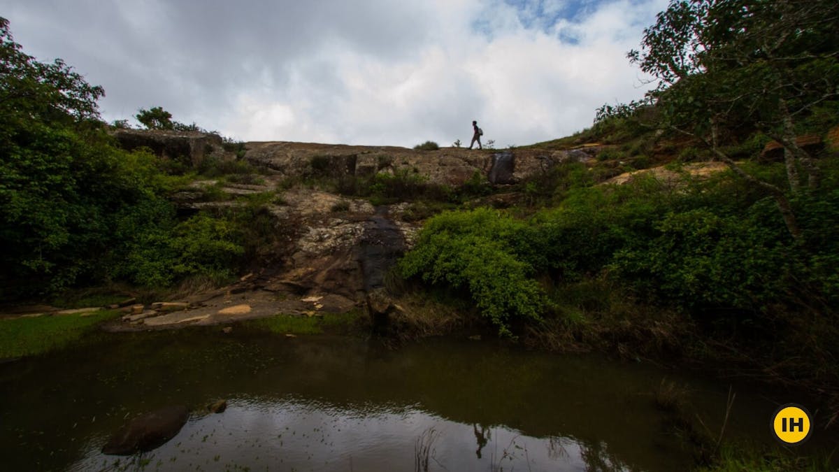 Nandi One, Brahmagiri - Rainwater Reservior on the Nandi One Trek - Indiahikes - Dhruva Suresh