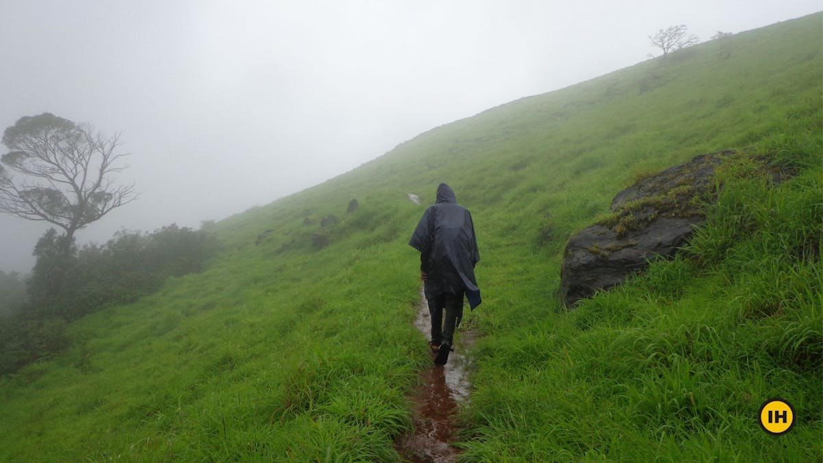 Ridge walk while descending-Kodachadri Trek-Indiahikes-Suhas Saya