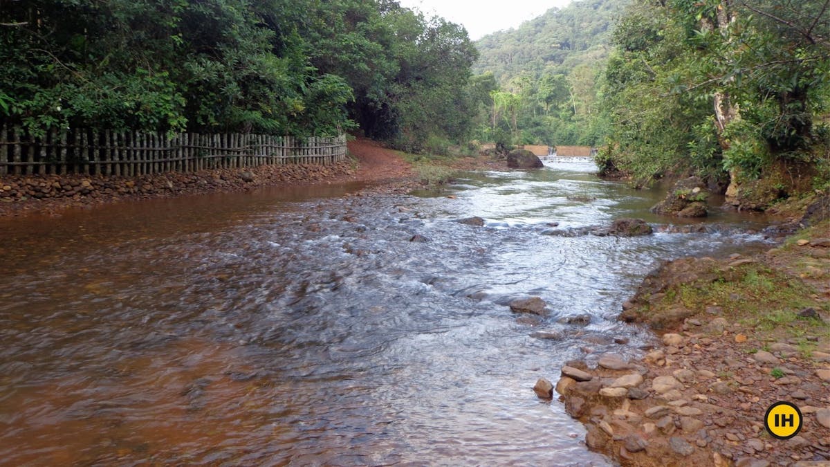 Stream crossing-Kodachadri Trek-Indiahikes-Suhas Saya