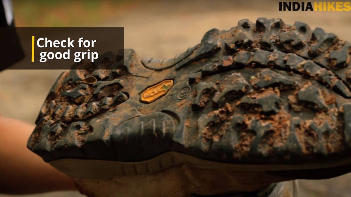 Shoes - Trekking Shoes - Shoes with good grip - Trekking shoes with good grip - Hike shoes - Indiahikes 