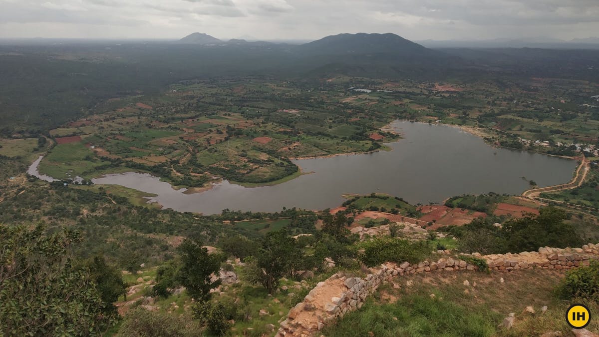 Makalidurga trek, Gundamagere Lake, Indiahikes, Treks near Bangalore, Day treks around Bangalore