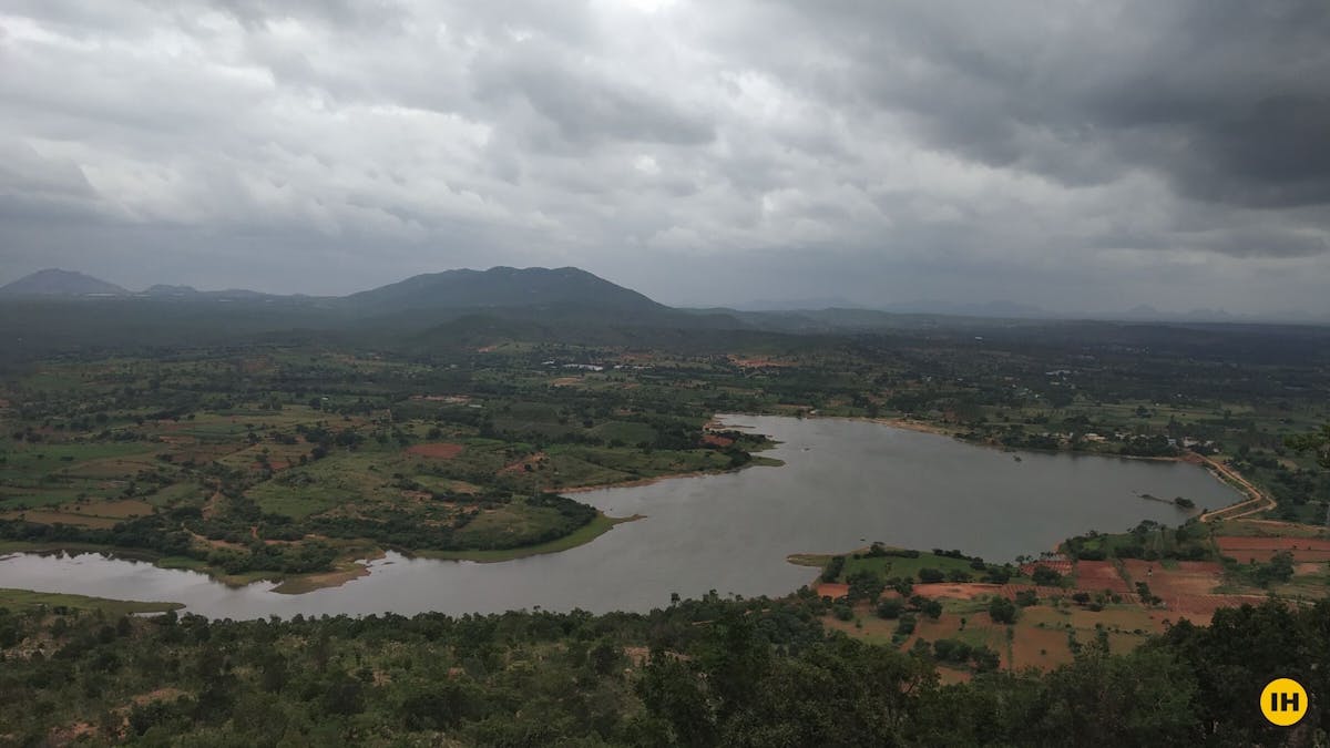 Makalidurga Trek, Gundamagere Lake, Indiahikes, Treks near Bangalore, Day treks around Bangalore