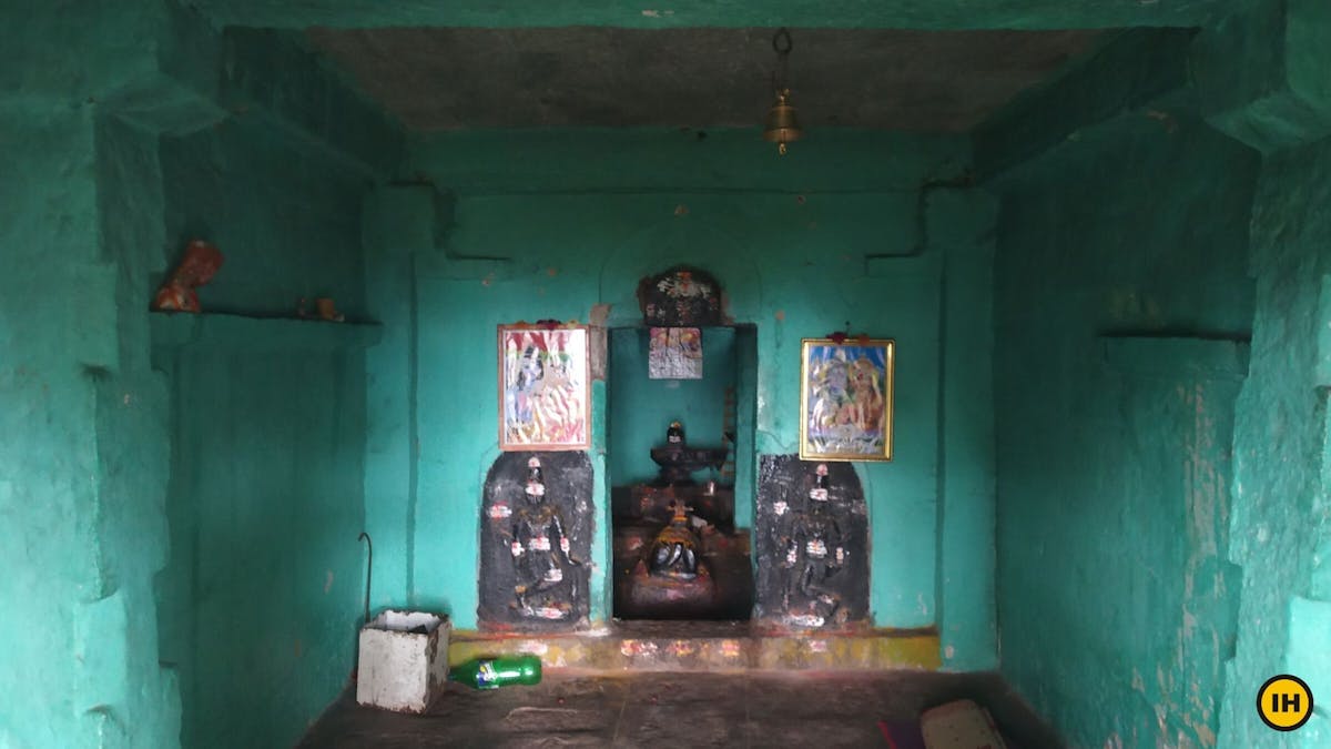 Makalidurga Trek - Inside the Temple- Indiahikes