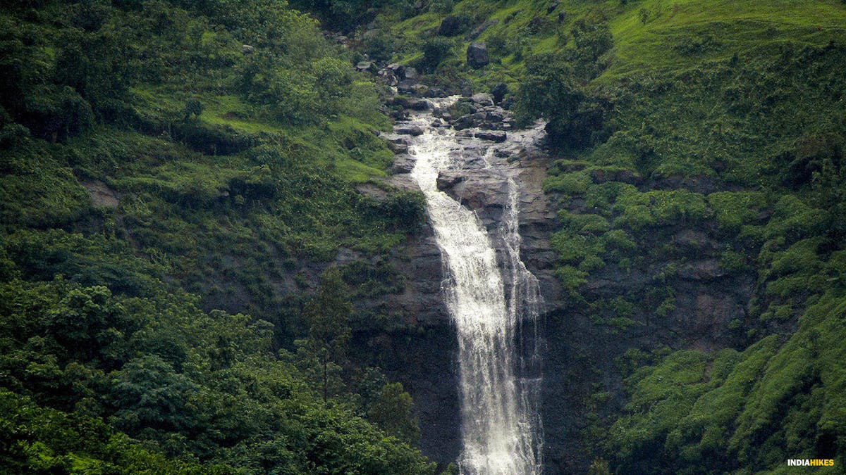 Peb fort trek. treks in maharastra. Garbett waterfalls