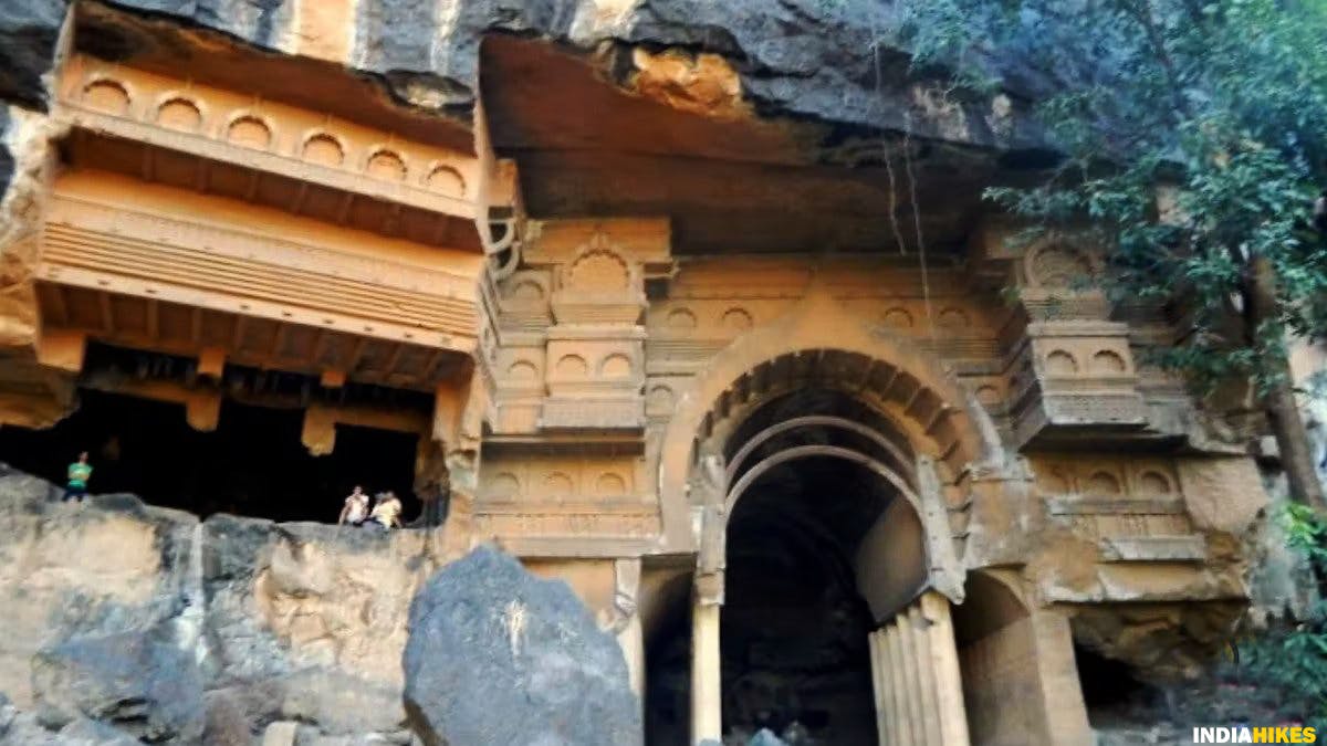 Buddhist caves, Kondhane, Rajmachi Fort trek, Rajmachi trek, Treks near Pune, western ghats treks, Sahyadri treks, treks in Maharashtra