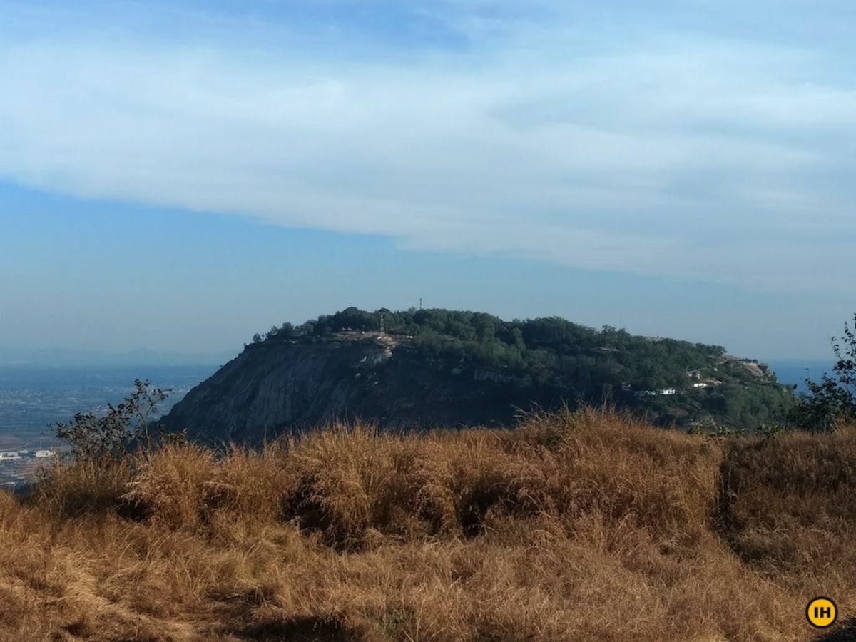 View of Nandi Hills from the summit PC: Komal Shivdasani