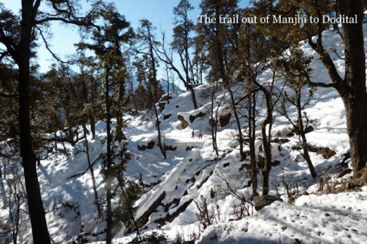 dodital winter trek indiahikes archives