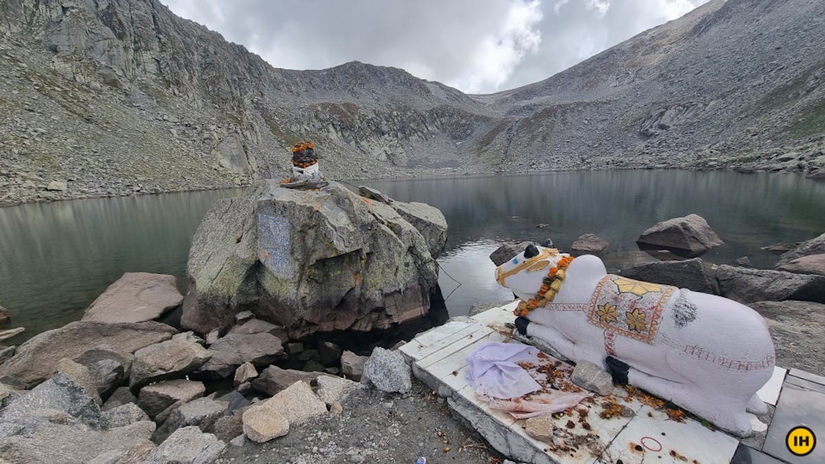 Idol of Nandi - Seoj Dhar - Indiahikes - Dhaval Jajal