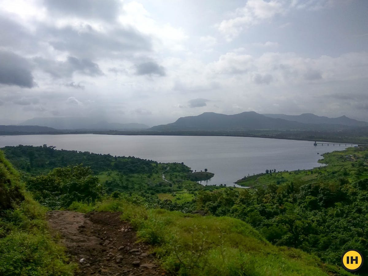 Irshalgad-View-of-Morbe-dam-indiahikes-Saurabh-Sawant