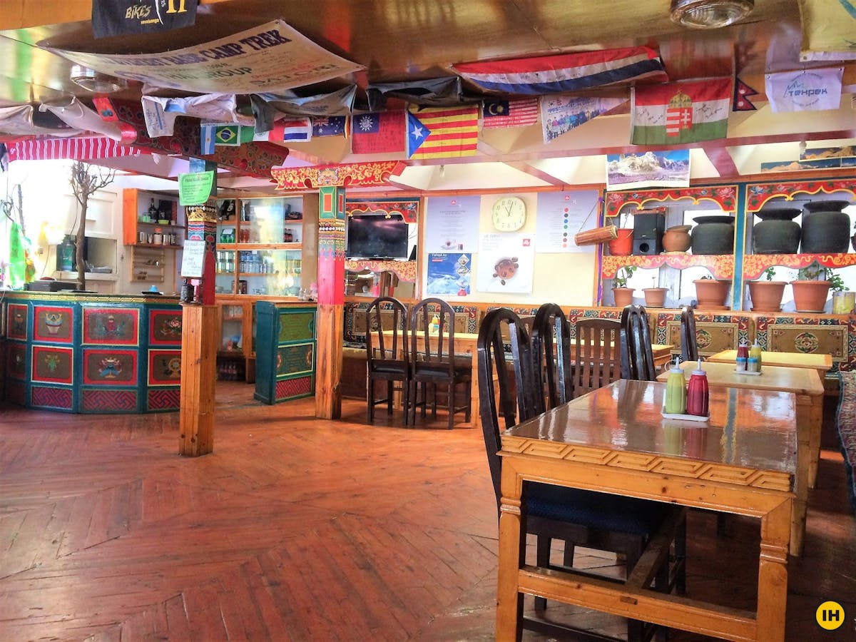 Restaurant at Namche Bazar, Everest Basecamp trek