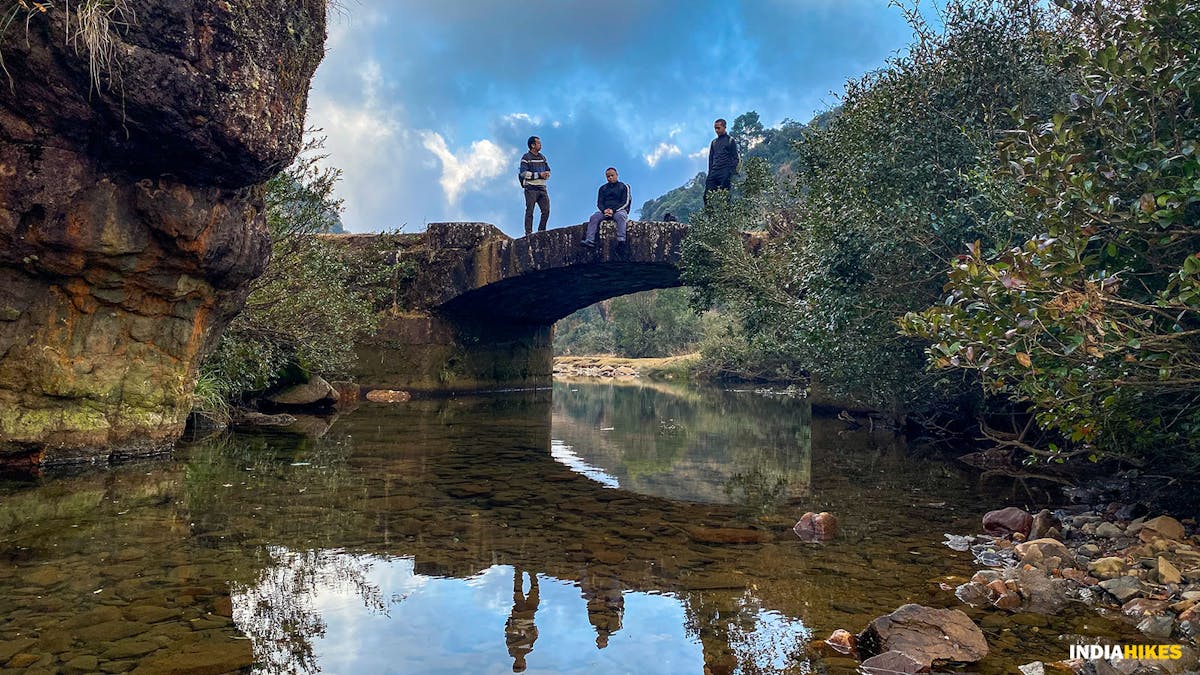 medieval stone bridge, david scott trek, david scott trail, trekking in meghalaya, treks in meghalaya