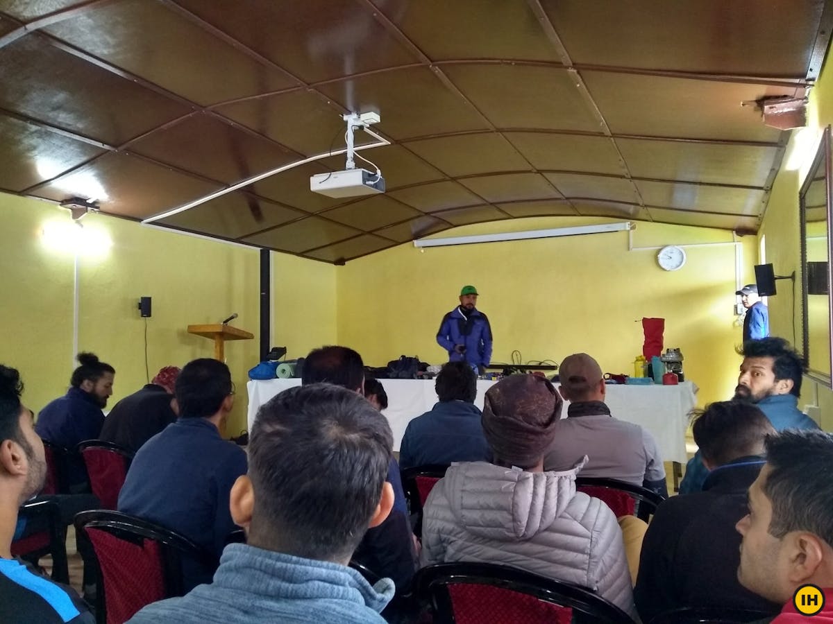 NIMAS campus, BMC, Basic Mountaineering Course