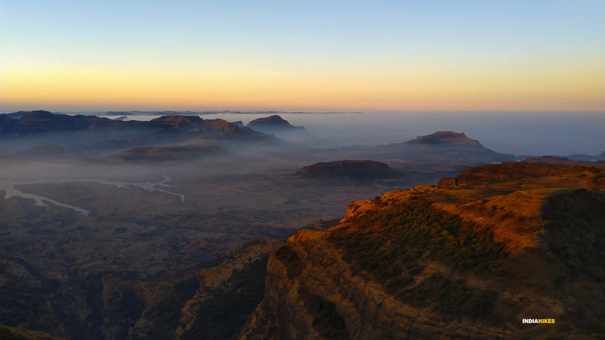Kalsubai trek, sahyadri treks, Mumbai treks, Treks near Pune, Sunset views from Kalsubai, Highest peak of Maharashtra