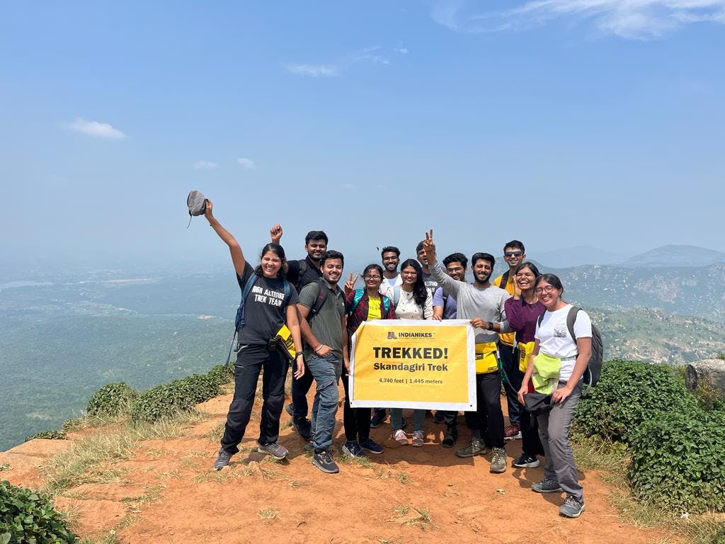 skandagiri trek indiahikes