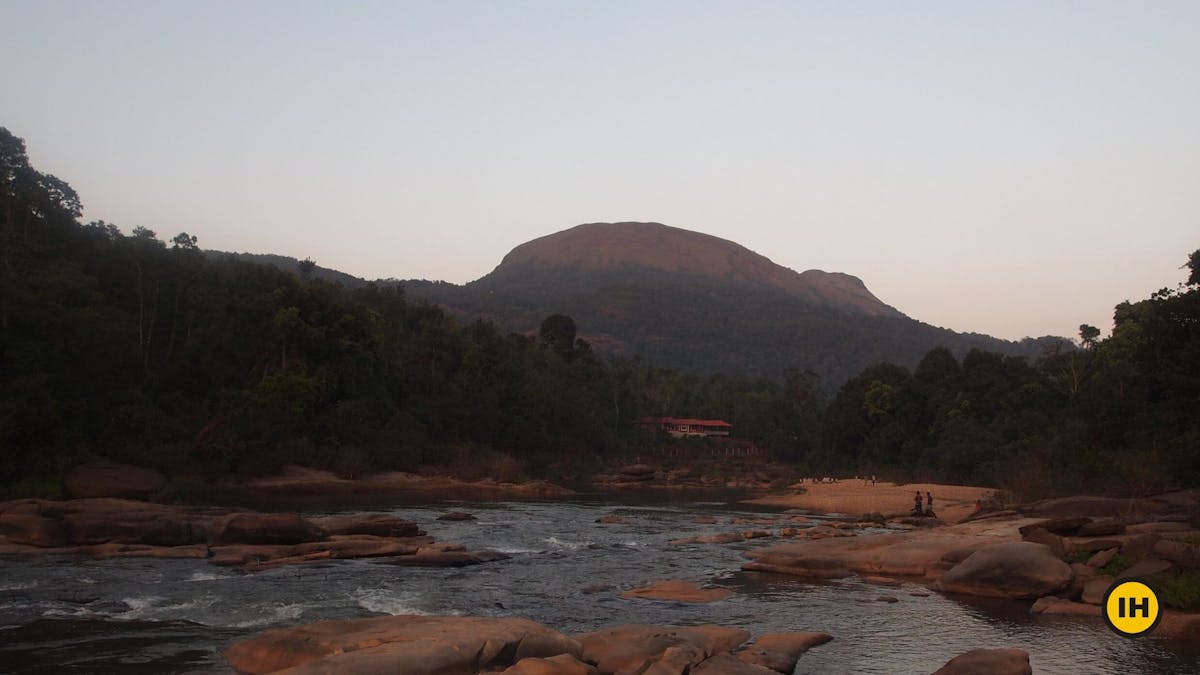 Aane Gudda-ViewofAnneGuddahill from Amba Theertha - Indiahikes - Suhas Saya