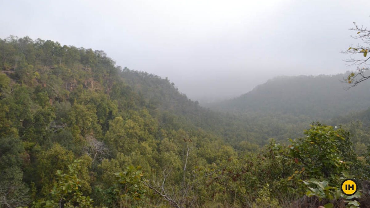 Sanjay-Dubri-Tiger-Reserve-Trek-The-view-of-the-valley-Indiahikes-Saurabh-Sawant