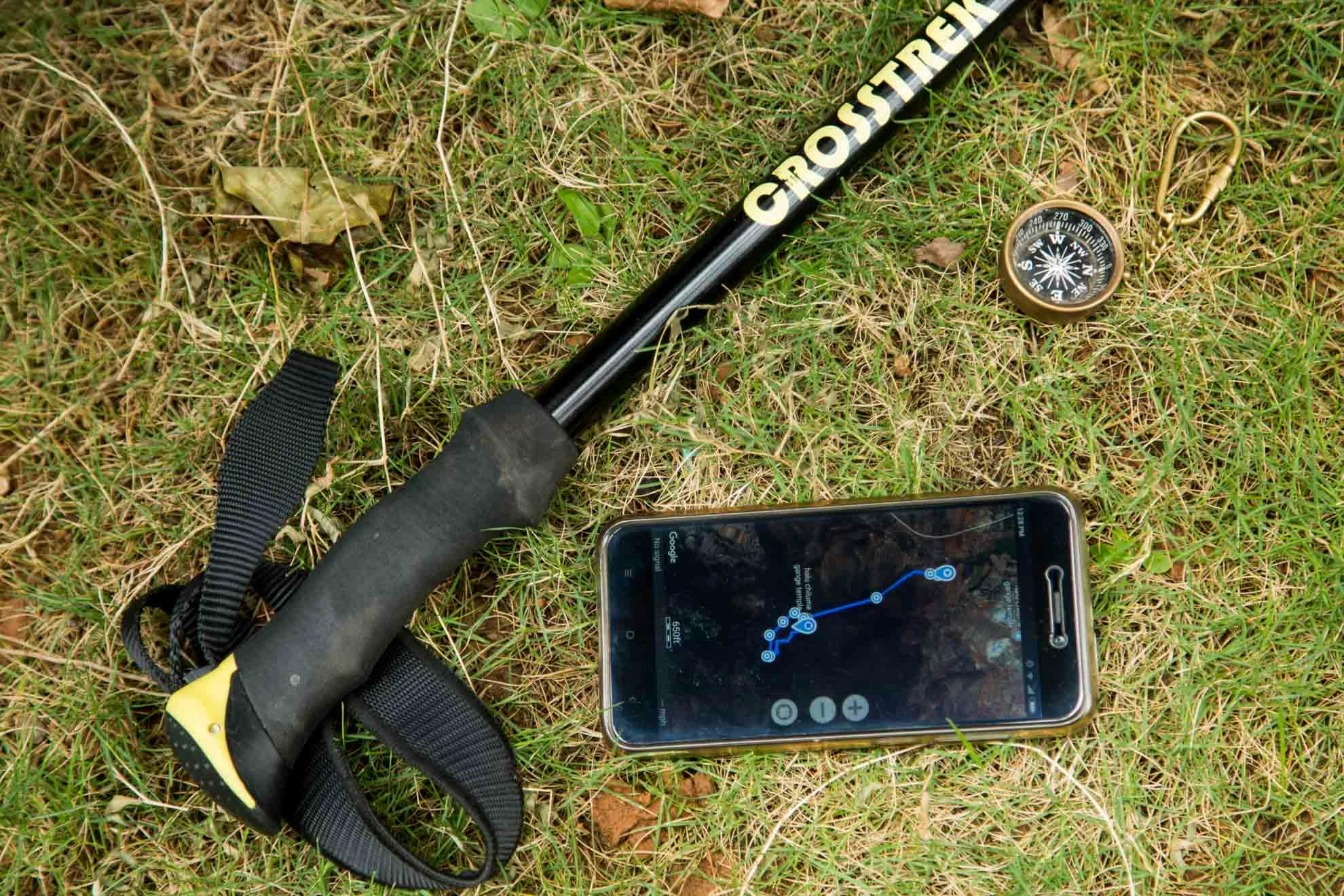 How A GPS Tracker And Trekking Pole Came to My Rescue On A Solo Trek