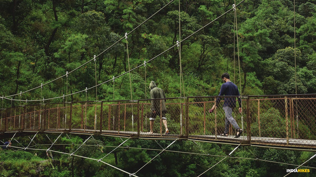 Hanging bridge, david scott trek, david scott trail, trekking in meghalaya, treks in meghalaya