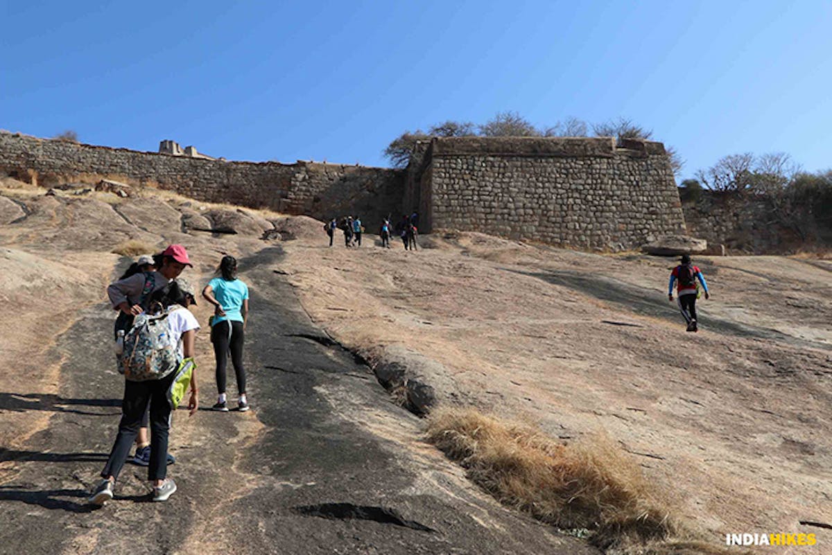Approaching the first level of the fort. Picture by Venkat Ganesh