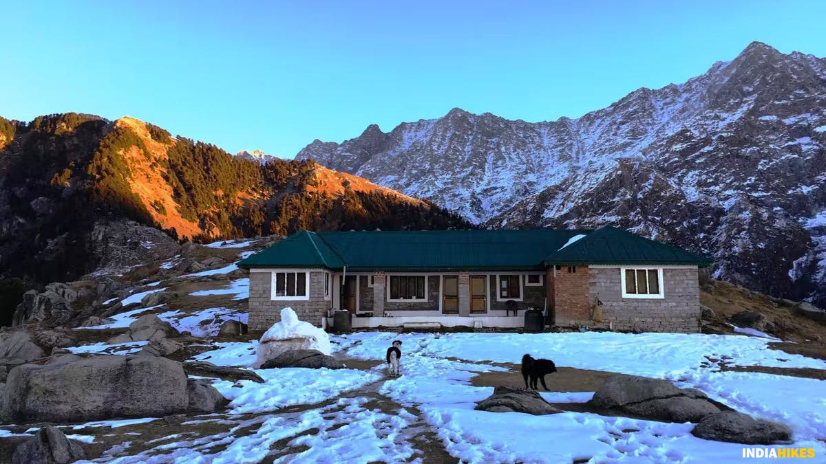 Forest guest house, Triund trek, Indiahikes, Treks in Himachal Pradesh, Himachal Treks