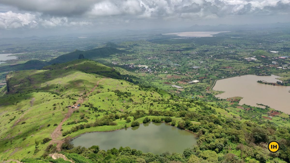 Anjaneri fort trek-Lake_view-Indiahikes-Yugant Gurav