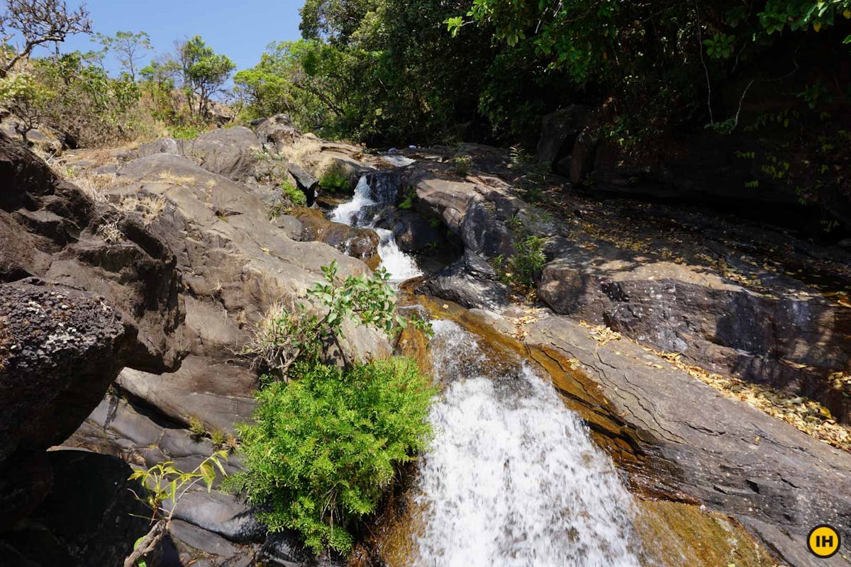 Bandaje falls, Ballalarayana Durga - Bandaje Arbi trek, western ghats trek, treks in Karnataka, Indiahikes