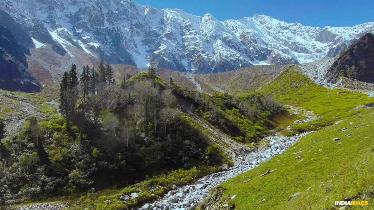 View of Hanuman Tibba,  Bias Kund Trek, Indiahikes, treks in Himachal Pradesh, Himachal treks