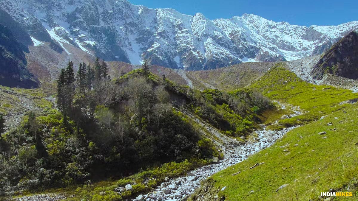 View of Hanuman Tibba, Bias Kund Trek, Indiahikes, treks in Himachal Pradesh, Himachal treks