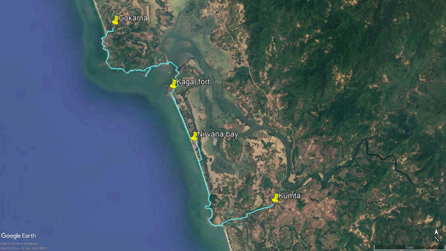 Kumta To Gokarna Beach Trek A Trek Through Unknown Beach Trails   81ea876e 1de8 48d3 A849 99e97bb0f7ae Kumta Gokarna Map Indiahikes Archives 11 