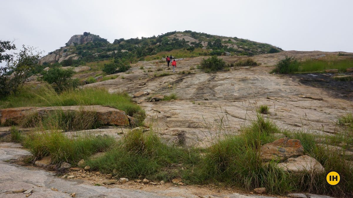 Approaching the second shoulder - Harihara Betta Trek - Indiahikes