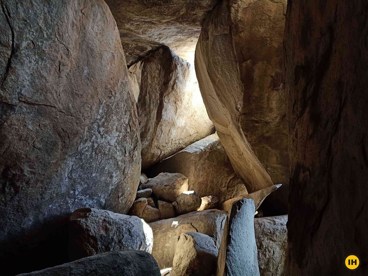 Antargange caves, treks around Bangalore, Indiahikes, dog friendly treks