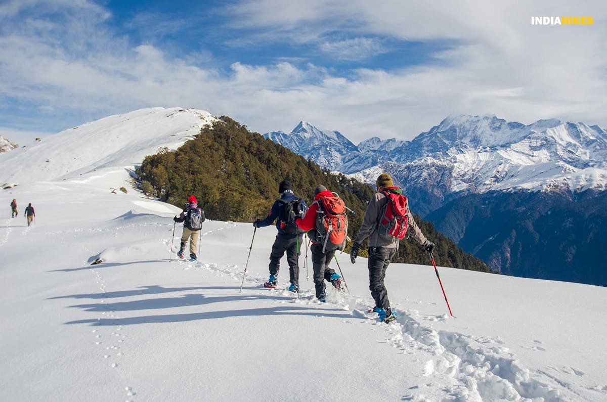 winter trekking, high altitude trekking, trekking in snow, how to trek in snow, himalayan treks