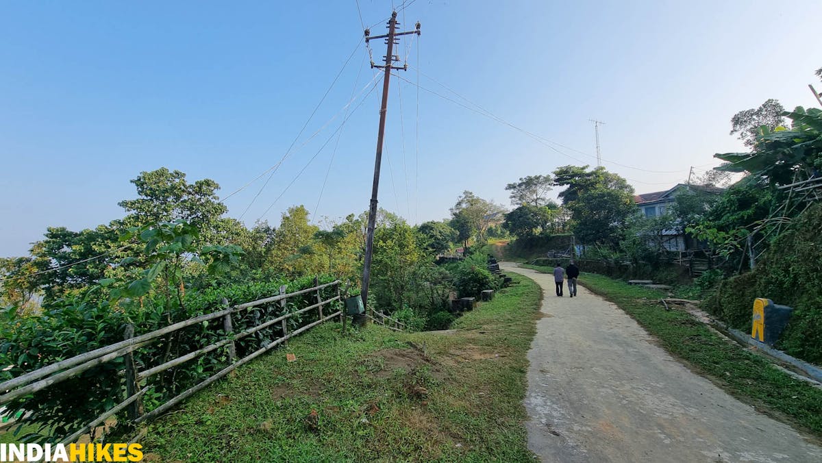 Streets of Dailong Village, Tamenglong Forest Trek, Indiahikes, treks in Manipur, forest treks