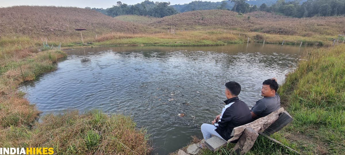 Tamenglong Forest Trek-Pond in Piulong village-Dhaval Jajal