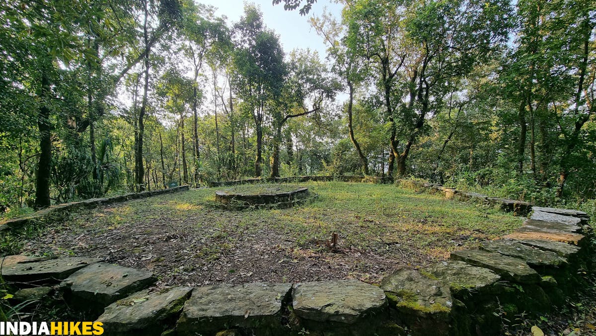 Raenggan's circular structure, Tamenglong Forest Trek, Indiahikes, treks in Manipur, forest treks