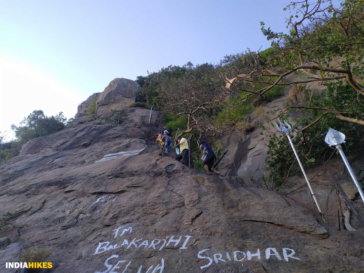 Steep climb-Parvathamalai Trek-Indiahikes-Treks in Tamilnadu