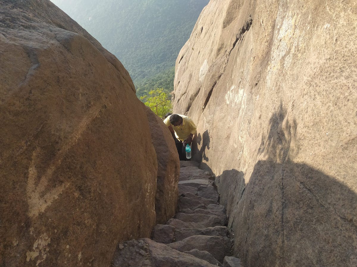 Narrow trail-Parvathamalai Trek-Indiahikes-Treks in Tamilnadu