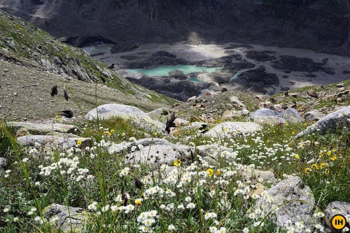 Pin parvati Pass Trek. Kullu. Treks in Himachal. Indiahikes. Mantalai lake