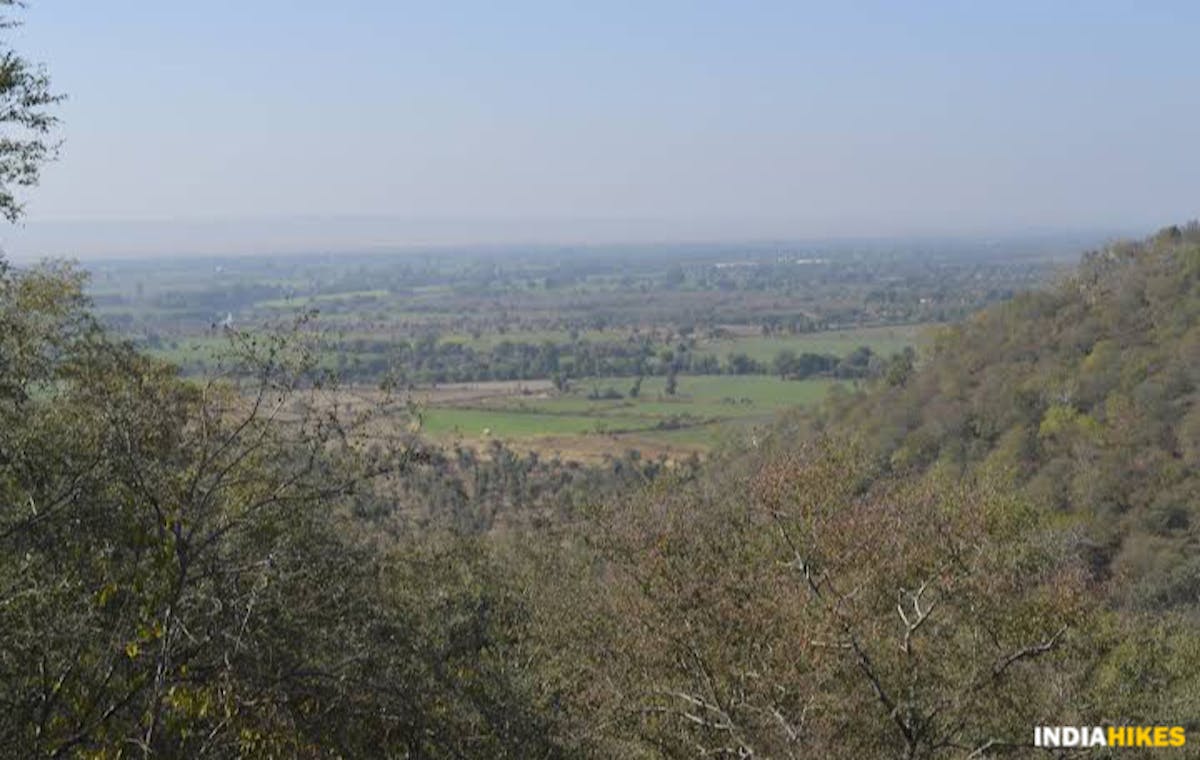 View from Kotda Balaji temple - Chambal Valley Trek - Indiahikes - Divyapratap